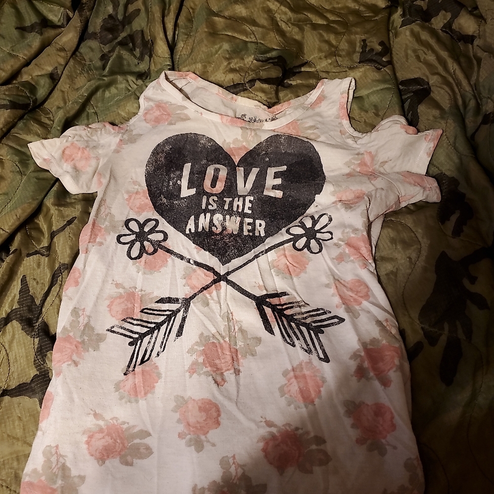 Off the shoulder shirt